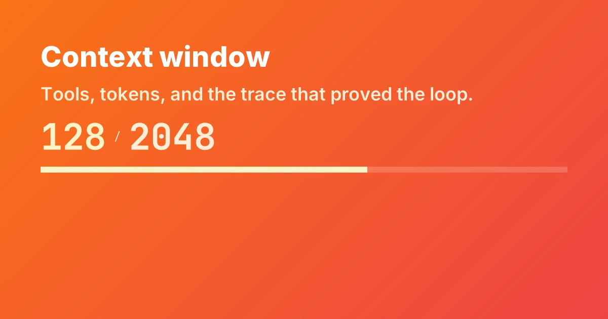 Token Meter template preview