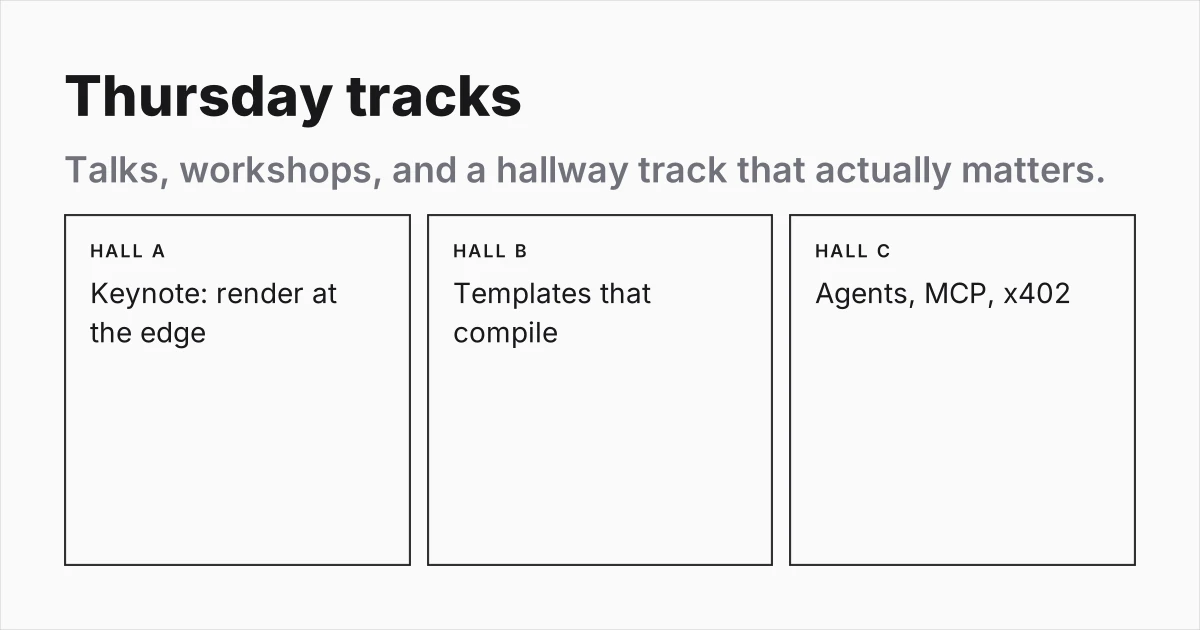 Track Grid template preview
