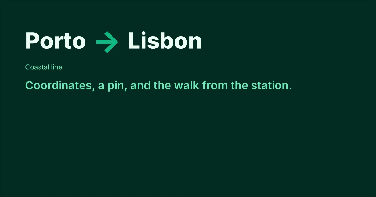 Route template preview