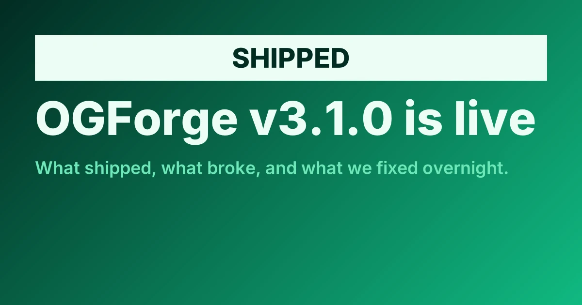 Shipped template preview